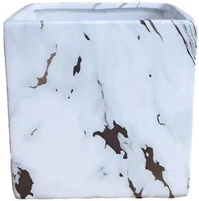 Kvetináč YS44148L ceramic Sq Water Transfer Effect 15