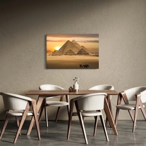 Obraz - Pyramídy (90x60 cm)