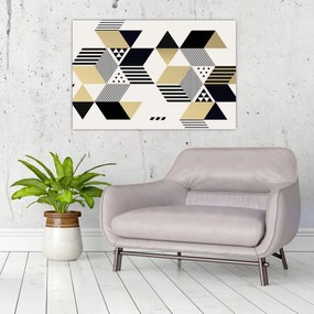 Obraz - Geometrické tvary N⁰1 (90x60 cm)