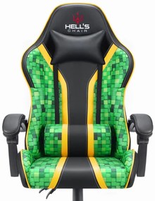 Herné kreslo HC-1005 Minecraft