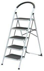 Oceľové schodíky Klapp, 5 stupňov