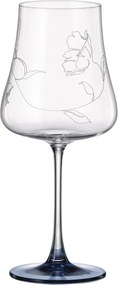 BOHEMIA IDUNA BLUE POHÁR NA VÍNO 650ML SADA 6KS