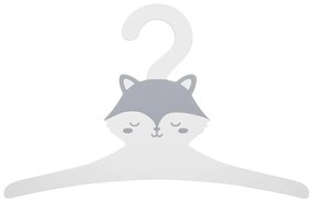 Atmosphera Créateur d'intérieur® Drevený vešiak zvieratka 3ks biely