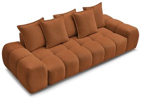 Terakotová ženilková pohovka 278 cm Everest – Bobochic Paris