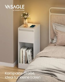 Nočný stolík s LED osvetlením LET610W01