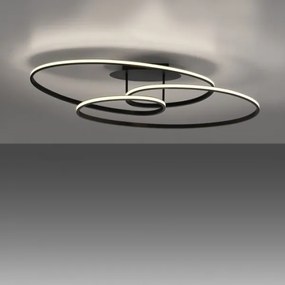 JUST LIGHT. 15321-18 - LED Stropné svietidlo LUMACA LED/33W/230V čierna