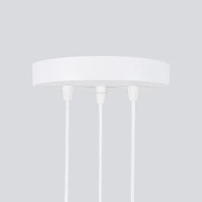 Sollux SL.1538 - Luster na lanku KARBON 3xGU10/10W/230V biela