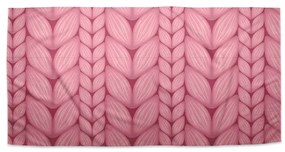 Sablio Uterák Ružové pletenie - 50x100 cm
