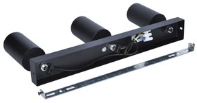 Brilagi - LED stmievateľné bodové svietidlo SELE 3xGU10/6,5W/230V čierna/zlatá