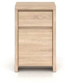 Komoda BRW Kaspian KOM1D1SP (Dub sonoma). Akcia -31%. Vlastná spoľahlivá doprava až k Vám domov. 798002