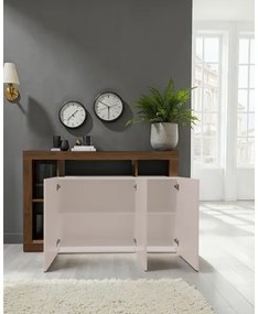 Komoda LENOR kašmír/dub