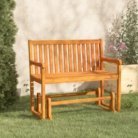 vidaXL Hojdacia záhradná lavička 110 cm akáciový masív-