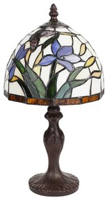 Tiffany stolná lampa do spálne Ø20*36