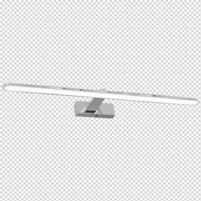 Nástenné LED svietidlo Splash, 1x LED 16w, 4000k, (80 cm), ch