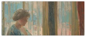 Obraz - Childe Hassam, The New York Window, reprodukcia (120x50 cm)