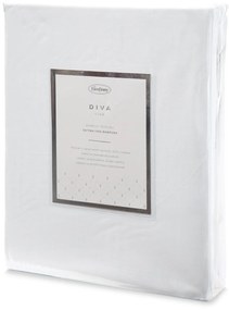SATÉNOVÉ OBLIEČKY DINA 200X220 CM, 2KS 70X80 CM BIELE