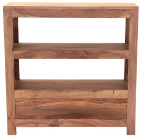 furniture-nabytek.cz - Knižnica masív 90x30x90 z dreva palisander