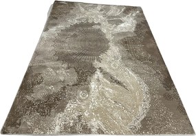 HU Hnedý moderný koberec Glamour 27237-Vizion Rozmer: 140x190 cm