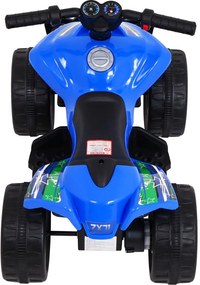 Ramiz Štvorkolka Little Monster na batérie pre najmenších modrá + pohon 25W