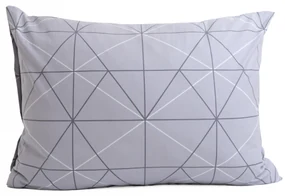 Bavlnená obliečka na vankúš Renforcé 50 × 70 cm – Sebastian sivá