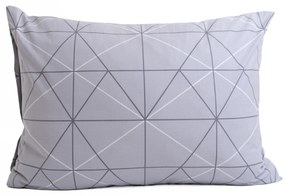 Bavlnená obliečka na vankúš Renforcé 50 × 70 cm – Sebastian sivá