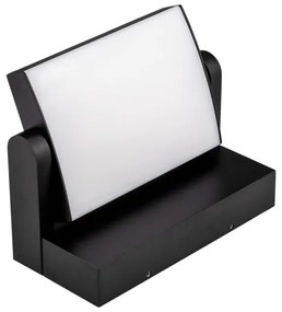 LED Vonkajšie nástenné svietidlo LED/17W/230V 4000K IP65 čierna