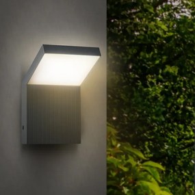 Brilagi - LED vonkajšie nástenné svietidlo RIANO LED/8W/230V antracit IP65