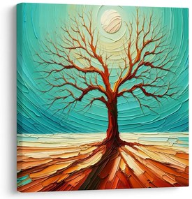 Obraz majestátny strom života v krajine