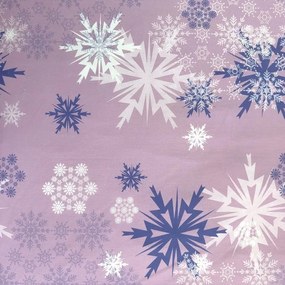 Jerry Fabrics Bavlnené obliečky 140x200 + 70x90 cm - Frozen "Purple 05"