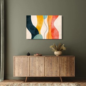 Obraz - Minimalistická farebná ilustrácia II. (90x60 cm)