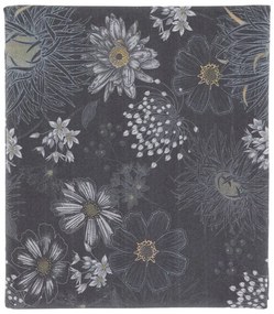 Krémový bavlnený obrus s kvetmi Aix Wild Flowers - 140*240 cm