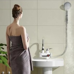 Vekr 1171 LCD prietoková batéria s elektrickým ohrevom vody a sprchou