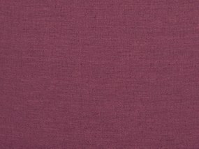 Sada 2 ľanových vankúšov 45 x 45 cm fialová SAGINA Beliani