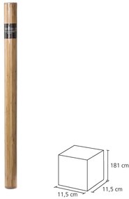Bambusový koberec v prírodnej farbe 180x250 cm - Casa Selección