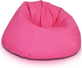 Sedací vak guľa Maxi polyester TiaHome - ružová