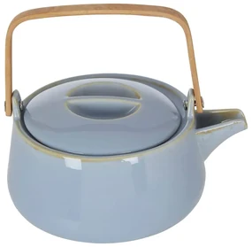 Modrá porcelánová kanvica na čaj 1 l Juna – Premier Housewares