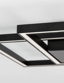 LED stropné svietidlo Porto 32 čierne