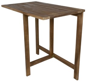 Monopol 40956 Drevený balkónový set stôl + 2 stoličky hnedá