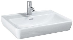 LAUFEN H8189520001041 - Umyvadlo PRO 60x48 cm keramika, biela, na dosku/závesné