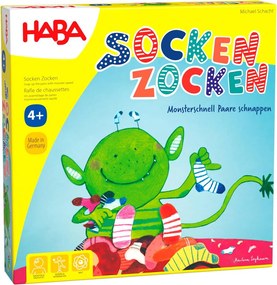 Haba Spoločenská hra pre deti Šťastné ponožky 4 rokov