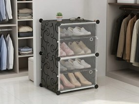 Modulárny botník SHOZIX 23x33 cm, sivý