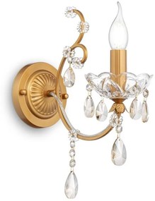 Maytoni DIA004-01-G - Nástenné svietidlo SEVILLA 1xE14/60W/230V