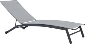 Garden Line ZÁHRADNÁ LEHÁTKO 195x63x90cm ŠEDÁ *0860