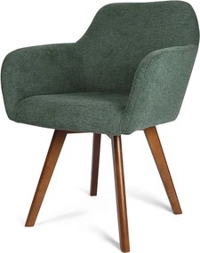 Set - 2 ks Jedálenská stolička AVENBERG NORD zelená