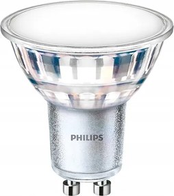SADA 10x GU10 LED žiarovka PHILIPS 4,9W 550lm - studená biela