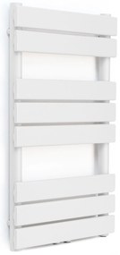 Blumfeldt Fairmont, radiátor, 80 x 45, 375 W, teplá voda, 3 držiaky uterákov, 1/2