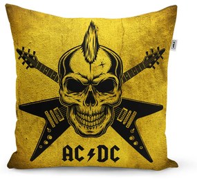 Sablio Vankúš ACDC Lebka - 60x60 cm