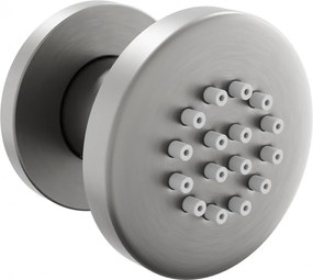 Mexen - podmietková sprchová tryska, okrúhla, 50 mm, grafitová, 79361-66