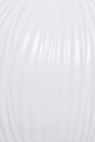 Dizajnový kvetináč VITRO, sklolaminát, priemer 50 cm, biely