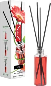 Tyčinkový aróma difuzér ZEN RED 50 ml